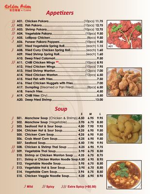 Menu photo 3 Golden Asian Cuisine Toronto, ON