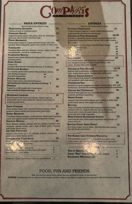 Menu photo 2 Compari's on the Park Plymouth, MI Menu photo 2 Compari's on the Park Plymouth, MI