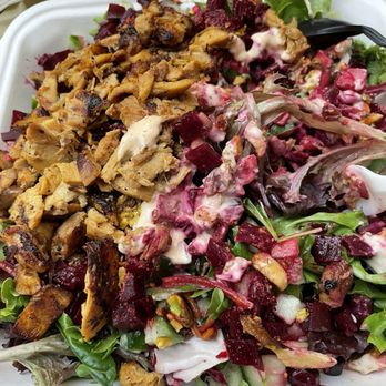 Zood - Beet salad with chicken. - Persian/Iranian Near Me - Newport Beach, California Zood - Beet salad with chicken. - Persian/Iranian Near Me - Newport Beach, California
