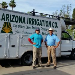 Arizona Irrigation Company - Father and Son (Tim and Mark Diekman)