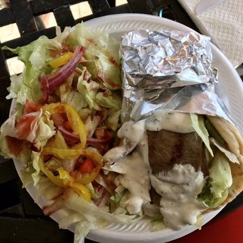 Abraham's Gyros - Traditional Gyro - Greek Near Me - Myrtle Beach, South Carolina