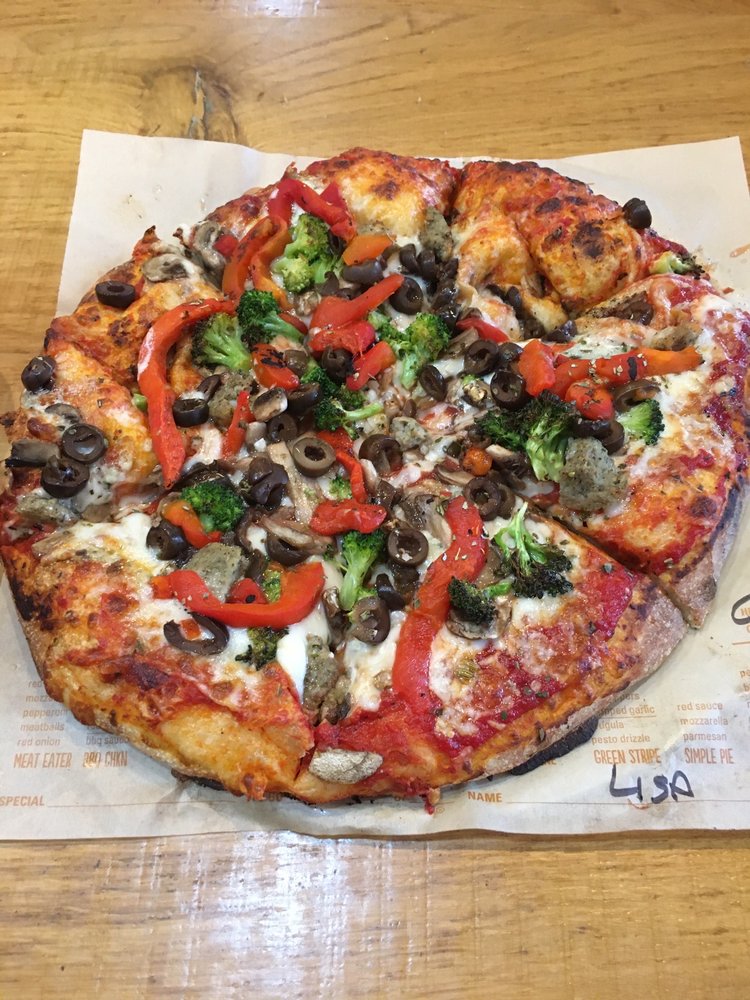 Food from Blaze Pizza