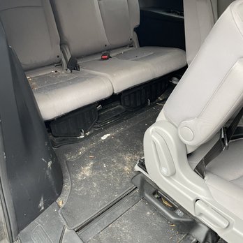 Dom Auto Detailing - Before of the back row - Auto Detailing Near Me - Santa Ana, California