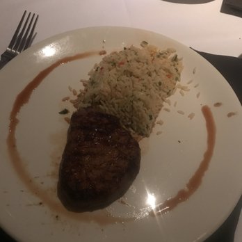 Chart House - 9 oz. filet with coconut ginger rice - Seafood Near Me - Weehawken, New Jersey Chart House - 9 oz. filet with coconut ginger rice - Seafood Near Me - Weehawken, New Jersey