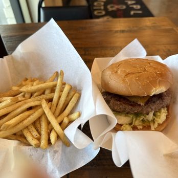 Maple & Motor - Cheeseburger and fry - Burgers Near Me - Dallas, Texas