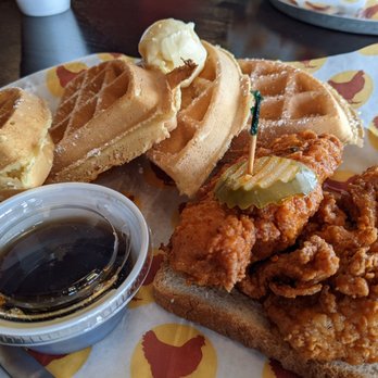 Joella's Hot Chicken - Mason - Chicken and waffles. - Chicken Wings Near Me - Mason, Ohio