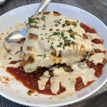 Tamra Grill Catering - Lamb Moussaka (yum!!) - Caterers Near Me