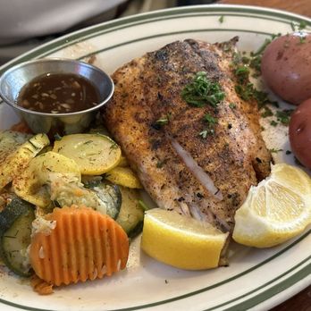 The Palace Grill - Blackened Fresh Louisiana Redfish - Cajun/Creole Near Me - Santa Barbara, California