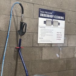 Sixth Street Car & Truck Wash - Pressured water