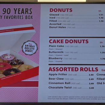 Shipley Do-Nuts - Menu - Donuts Near Me - Vienna, Virginia
