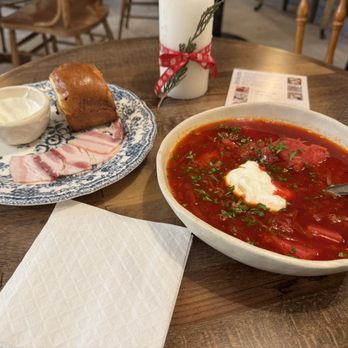 Fusion Kitchen - Borsht - Breakfast & Brunch Near Me - Los Angeles, California