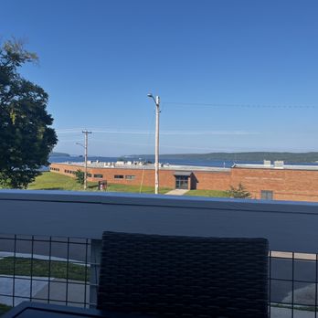 Tracey's - Outside view from the patio. - New American Near Me - Munising, Michigan