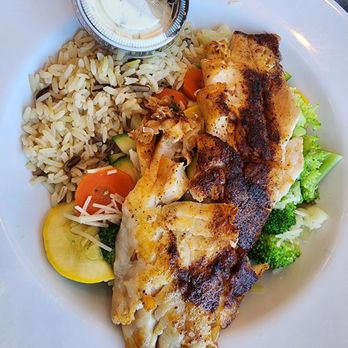 Mersea's - Blackened fish bowl... very good - Bars Near Me - Avila Beach, California