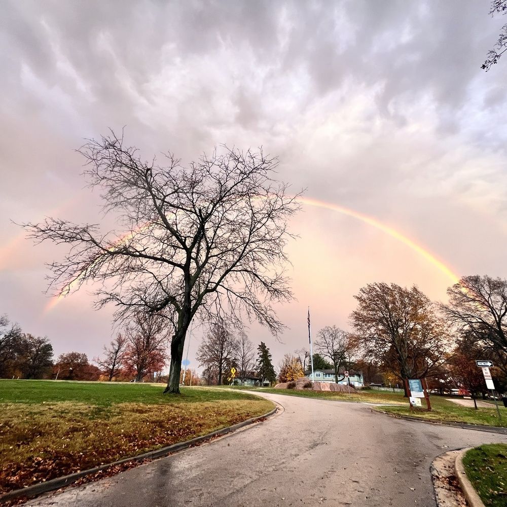 Antioch Park - Double rainbow - Parks Near Me - Merriam, Kansas