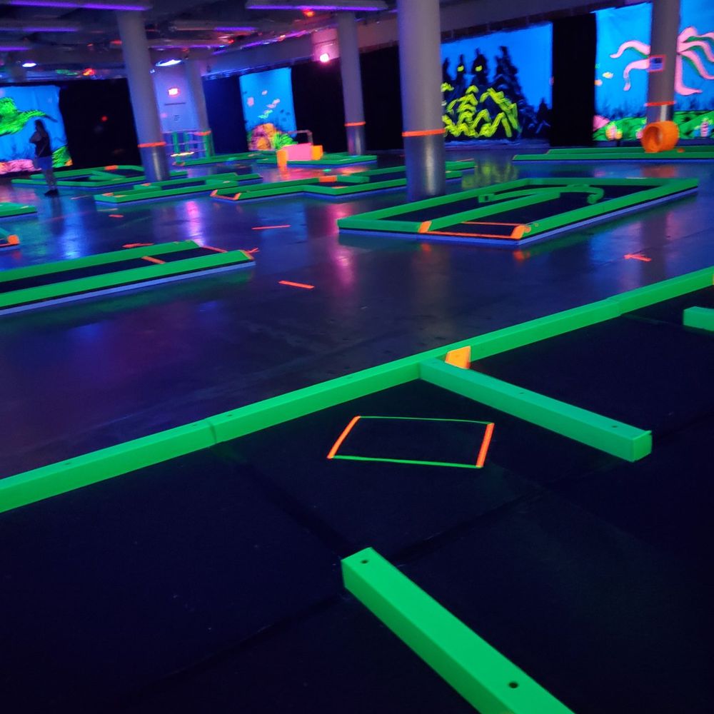 GlowGolf - Large with multiple courses - Arcades Near Me - Syracuse, New York GlowGolf - Large with multiple courses - Arcades Near Me - Syracuse, New York