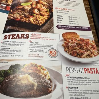 Chili's - Fajita and steak menu - Tex-Mex Near Me - Winter Garden, Florida