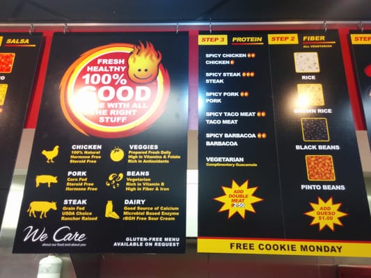 Menu photo 2 Hot Head Burritos Vandalia, OH