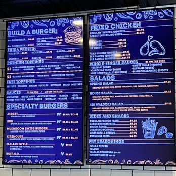 418 Burgers - Menu board - American Near Me - Highland Park, New Jersey 418 Burgers - Menu board - American Near Me - Highland Park, New Jersey