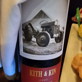 Apizza Brooklyn - "Kith & Kin"- very good red wine recommended by our waiter. Were looking for a Chianti & this is a Napa Cab, but it was good! - Pizza Near Me - Miami, Florida