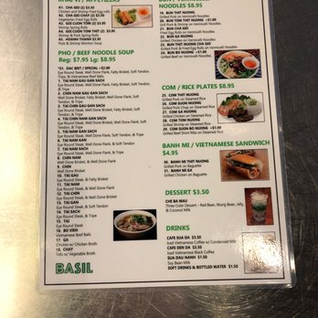 Basil Authentic Vietnamese Cuisine - Menu - Vietnamese Near Me - Everett, Washington Basil Authentic Vietnamese Cuisine - Menu - Vietnamese Near Me - Everett, Washington