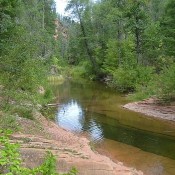 Red Rock Secret Mountain - The creek along the West Fork Trail - Hiking Near Me - Sedona, Arizona Red Rock Secret Mountain - The creek along the West Fork Trail - Hiking Near Me - Sedona, Arizona