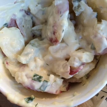 Kneaders Bakery & Cafe - Overly wet but flavorful potato salad. - Bakeries Near Me - Yuma, Arizona Kneaders Bakery & Cafe - Overly wet but flavorful potato salad. - Bakeries Near Me - Yuma, Arizona