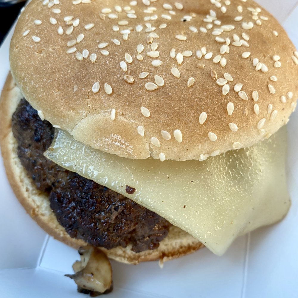Dubbs Lunchboxx - 06.29.22 Mushroom Swiss Burger $12 - American Near Me - North Highlands, California Dubbs Lunchboxx - 06.29.22 Mushroom Swiss Burger $12 - American Near Me - North Highlands, California