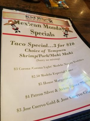 Menu photo 2 Kid Rip's Runnemede, NJ