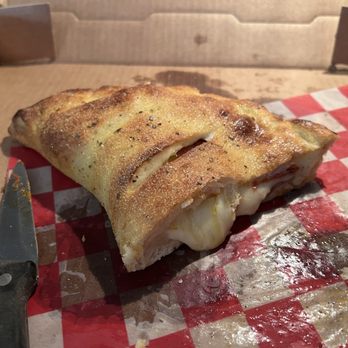 Parrish Pizzeria - Calzone with pepperoni and mushrooms. - Pizza Near Me - Parrish, Florida