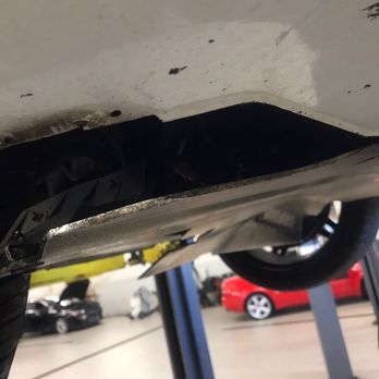 Audi Arlington - Bent aluminum belly pan - Car Dealers Near Me - Arlington, Virginia