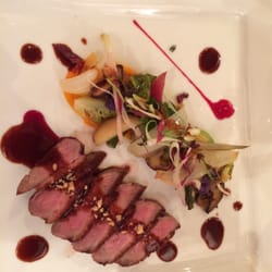 Auberge du cheval rouge - Duck with garden vegetables