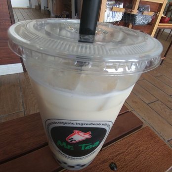 Mr Tea - Jasmine milk tea with boba - Bubble Tea Near Me - Las Vegas, Nevada