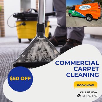 Certified SteemPro - $50 OFF COMMERCIAL CARPET CLEANING - Carpet Cleaning Near Me - Riverside, California Certified SteemPro - $50 OFF COMMERCIAL CARPET CLEANING - Carpet Cleaning Near Me - Riverside, California