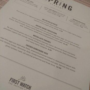 First Watch - Breakfast & Brunch Near Me - Hoover, Alabama First Watch - Breakfast & Brunch Near Me - Hoover, Alabama