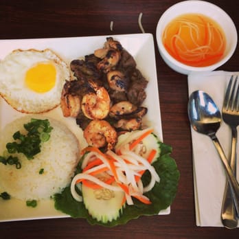 Monster Pho - Monster rice platter. What more can I say? - Vietnamese Near Me - Oakland, California