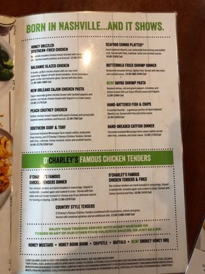 Menu photo 5 O'Charley's Restaurant & Bar Paducah, KY Menu photo 5 O'Charley's Restaurant & Bar Paducah, KY