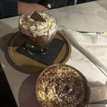 Cafe Notte - Dessert - Chocolate Mousse and Tiramisu - Italian Near Me - Pittsburgh, Pennsylvania