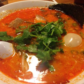 Himawari - Shira Tan Tan Men Deluxe (Rich White Creamy & Spicy Sesame Flavored Soup w/Ground Pork, Roasted & Stewed Pork, Egg, $15) - Ramen Near Me - San Mateo, California Himawari - Shira Tan Tan Men Deluxe (Rich White Creamy & Spicy Sesame Flavored Soup w/Ground Pork, Roasted & Stewed Pork, Egg, $15) - Ramen Near Me - San Mateo, California