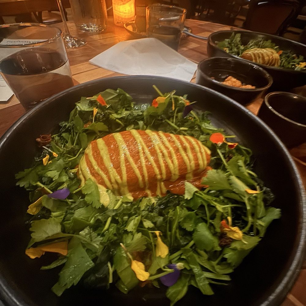 Twelvemonth - Tasting menu spaghetti squash tamal - Vegan Near Me - Burlingame, California Twelvemonth - Tasting menu spaghetti squash tamal - Vegan Near Me - Burlingame, California