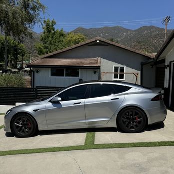 Pasadena Tire Pros - New tires on the 2024 Lunar Silver model S Plaid - Auto Repair Near Me - Pasadena, California Pasadena Tire Pros - New tires on the 2024 Lunar Silver model S Plaid - Auto Repair Near Me - Pasadena, California