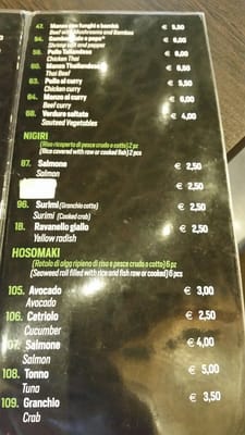Menu photo 2 Bambù Naples, NA Menu photo 2 Bambù Naples, NA