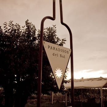 Paradisos del Sol Winery - sign for tasting room - Wine Tours Near Me - Zillah, Washington Paradisos del Sol Winery - sign for tasting room - Wine Tours Near Me - Zillah, Washington