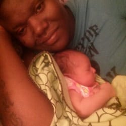 Ashley the Doula - Mom and baby bonding after a long, happy birth day.