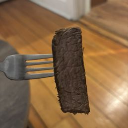 Overdone steak Overdone steak