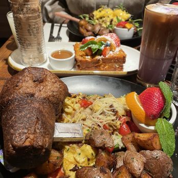 Surisan - Surisan Scramble Breakfast, Blueberry Stuffed French Toast, Millionaire's Bacon, Galbi Jjim Benedict, Ube Latte, Lychee-Ju - Korean Near Me - San Francisco, California Surisan - Surisan Scramble Breakfast, Blueberry Stuffed French Toast, Millionaire's Bacon, Galbi Jjim Benedict, Ube Latte, Lychee-Ju - Korean Near Me - San Francisco, California