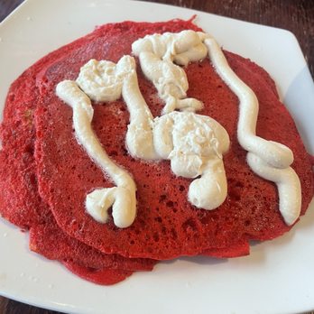 Teavolve - Red velvet pancakes - Coffee & Tea Near Me - Baltimore, Maryland