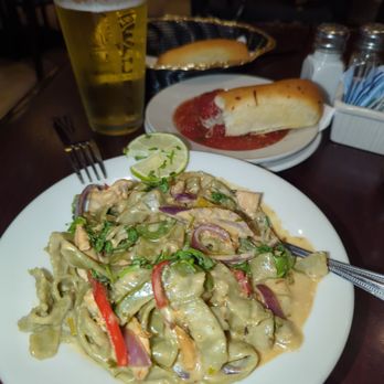 D'Lish - Signature dish. Tequila pasta, home made bread and #Stela - Pizza Near Me - Chula Vista, California