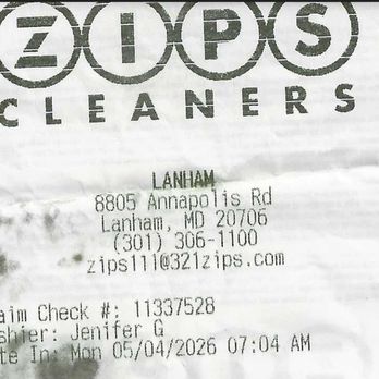ZIPS Cleaners - Sewing & Alterations Near Me - Lanham, Maryland ZIPS Cleaners - Sewing & Alterations Near Me - Lanham, Maryland