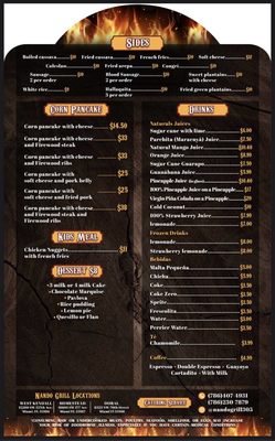 Menu photo 6 Nando Grill Miami, FL
