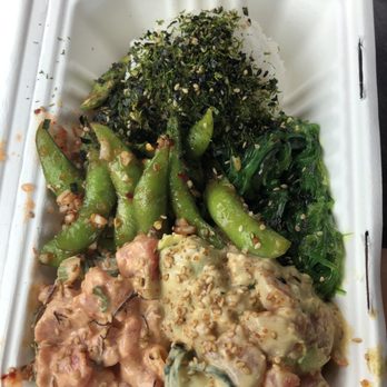 Jus' Poke - Medium bowl - Hawaiian Near Me - Redondo Beach, California